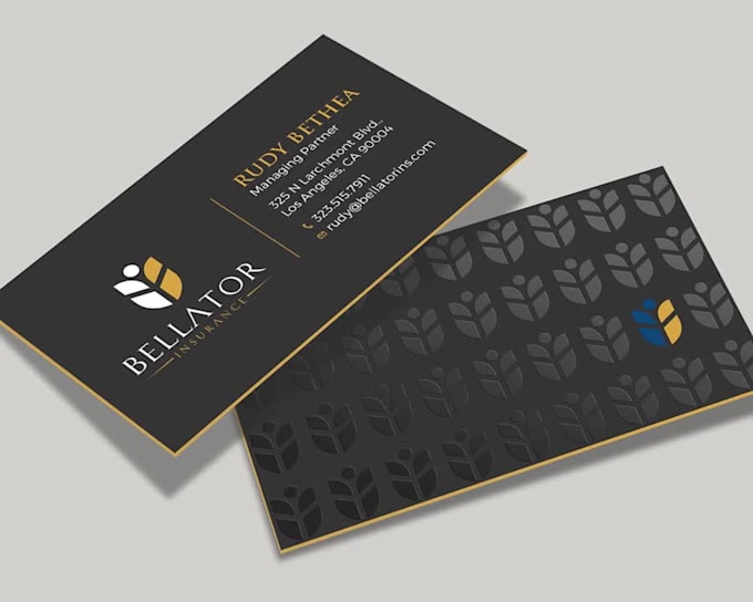 do eye catching black spot uv business card