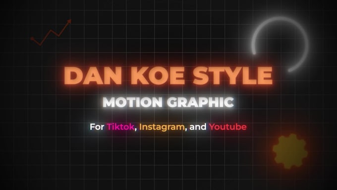 create minimalist dan koe style video for tiktok and reels