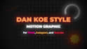 create minimalist dan koe style video for tiktok and reels