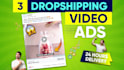 create dropshipping video ads for meta and tiktok