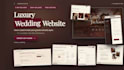 design a wedding website with rsvp, countdown and hosting