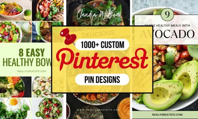 manage pinterest account create custom pins for get traffic