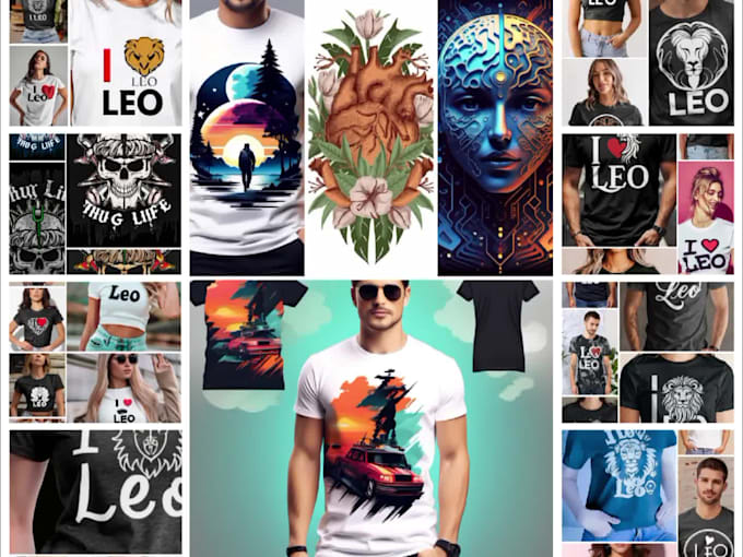 do generate ai tshirt designs on your custom demand