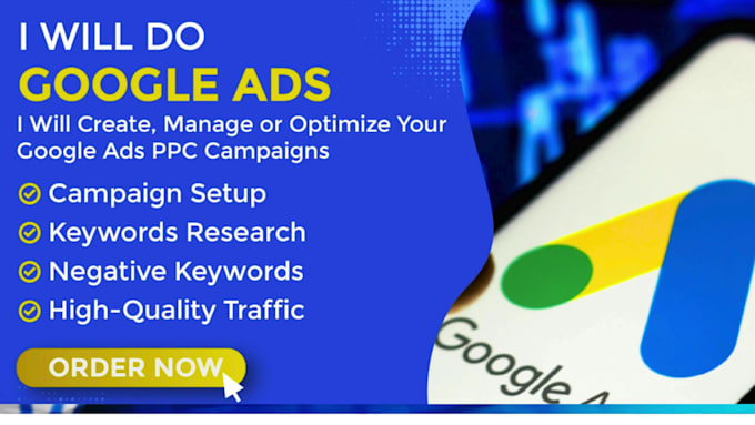 setup and manage google ads campaign for ecommerce and local service business