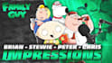 do the best peter, stewie, and other family guy impressions