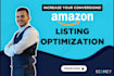 do a great amazon fba product listing optimization