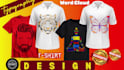 do amazing word cloud art and typography t shirt design