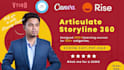 help you make elearning course in articulate storyline 360