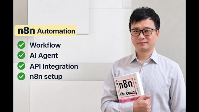 build n8n automation workflows with API and ai integrations