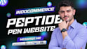 develop woocommerce peptide pen website and landing page