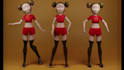 do low poly character modelling for you in blender