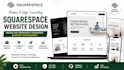 design and develop squarespace website