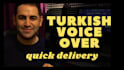record a professional turkish male voice over