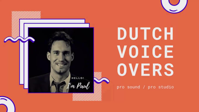 I will record a cheap professional dutch voice over in 24h