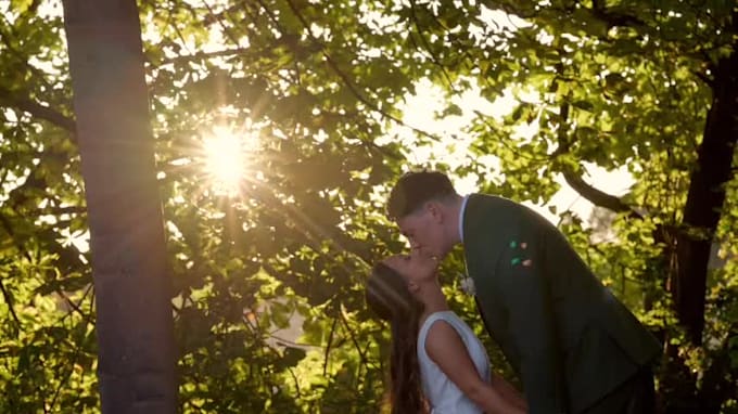 edit a cinematic wedding video