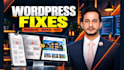 fix wordpress errors and customise your website