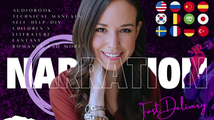 narrate your audiobook in multiple languages