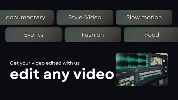 do professional video editing within 24 hour