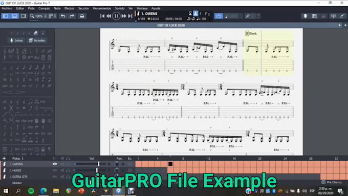 make flawless guitar or bass tabs for any song