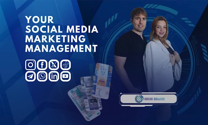 be your social media marketing manager