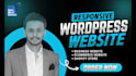 design, redesign and develop responsive business website