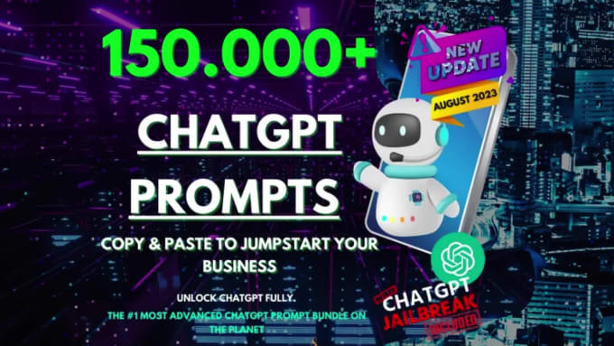 Give You a Bundle of Over 150,000 ChatGPT Prompts