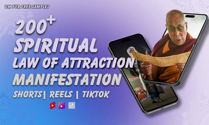 create 300 spirituality shorts