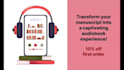 produce and edit your audiobook