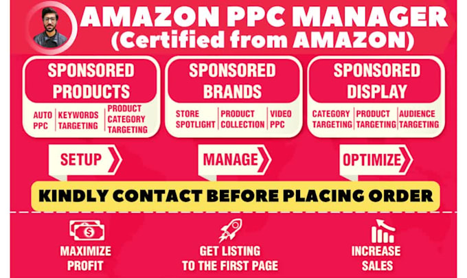 be your amazon PPC expert to increase sales and reduce acos