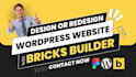 do responsive wordpress website design with bricks builder