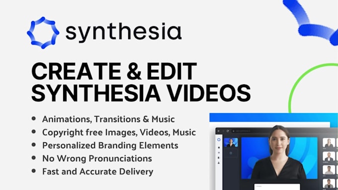 create and edit synthesia ai explainer videos and courses
