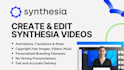 create and edit synthesia ai explainer videos and courses