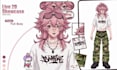 design and rig custom live 2d vtuber model 3d vtuber live2d vtuber rigging model