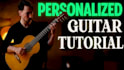 record a step by step guitar tutorial of any song