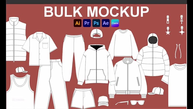 create clothing tech packs with technical drawing