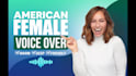 be your american female deep voice over actor for character roles and narration