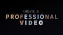 create a professional video ad with voiceover