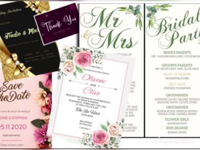 creatively design your wedding programs