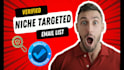 collect niche targeted email list using javascript
