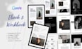 design minimal, professional ebooks on canva