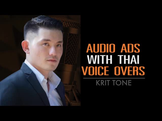 create audio ads with thai male voice over