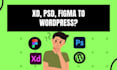 convert your xd, PSD, figma to wordpress websites