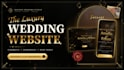 design a premium wedding website with rsvp and countdown