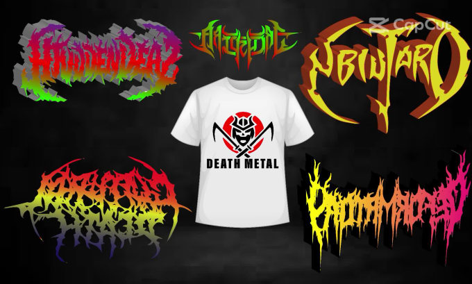 Design A Brutal Death Metal Logo By Jackproart Fiverr