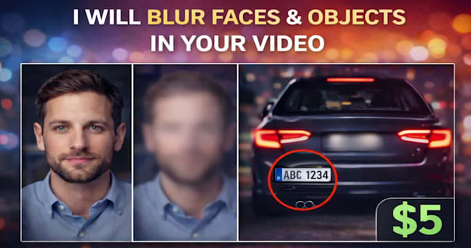 blur faces or objects in your video professionally