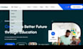 design wordpress educational course website lms website elearning lms website