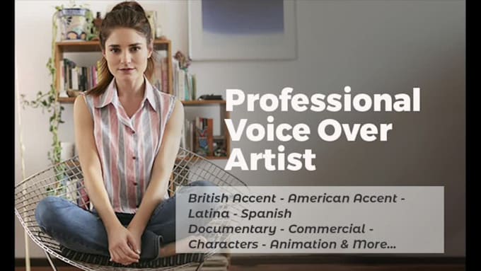 do the voice over for your documentary
