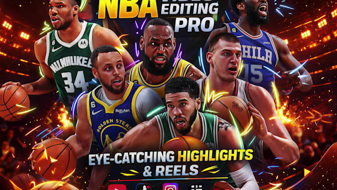 assemble viral nba highlights and basketball video editing