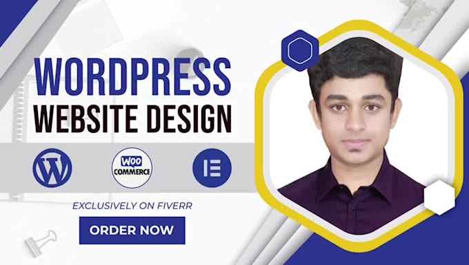 create professional wordpress website design or redesign wordpress website