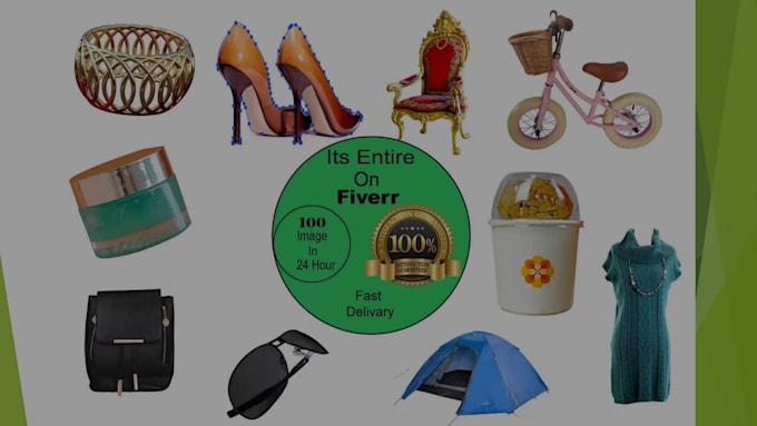 do professionally clipping path and remove background from the image for you